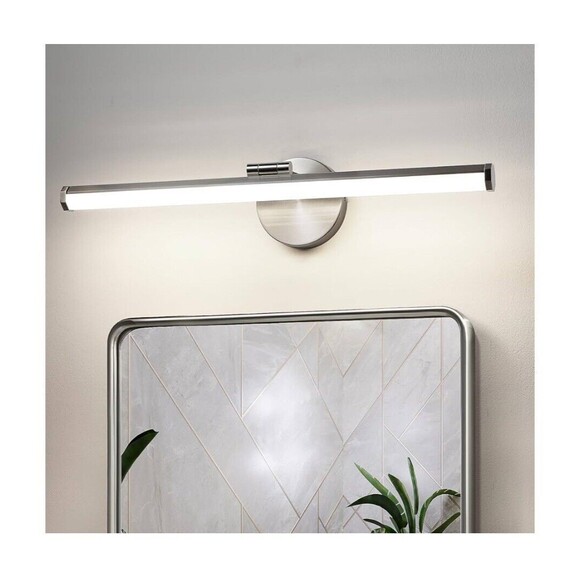 Modern Bathroom LED Light Fixture Over Mirror Vanity 22 Inch Brushed Nickel - Picture 1 of 10
